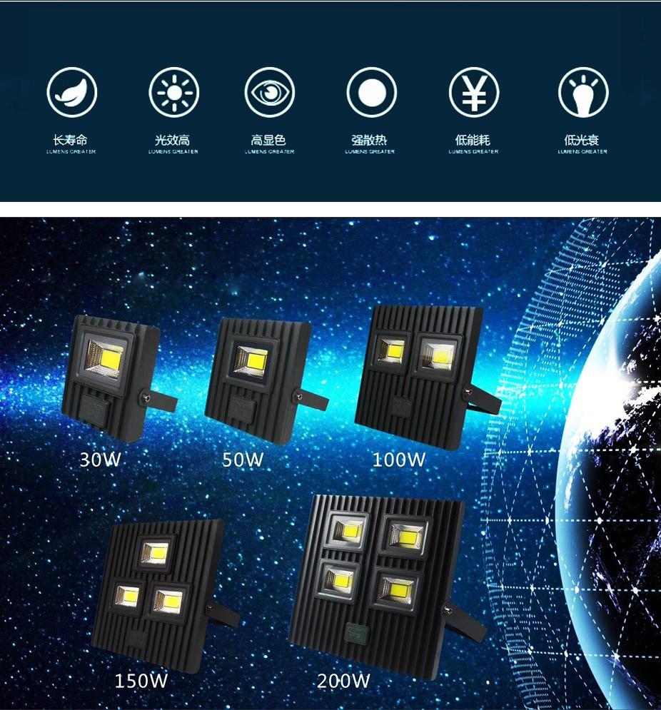 Kons-Manufacturer Of Led Flood Light Fixtures Outdoor Waterproof Led Spotlight-1